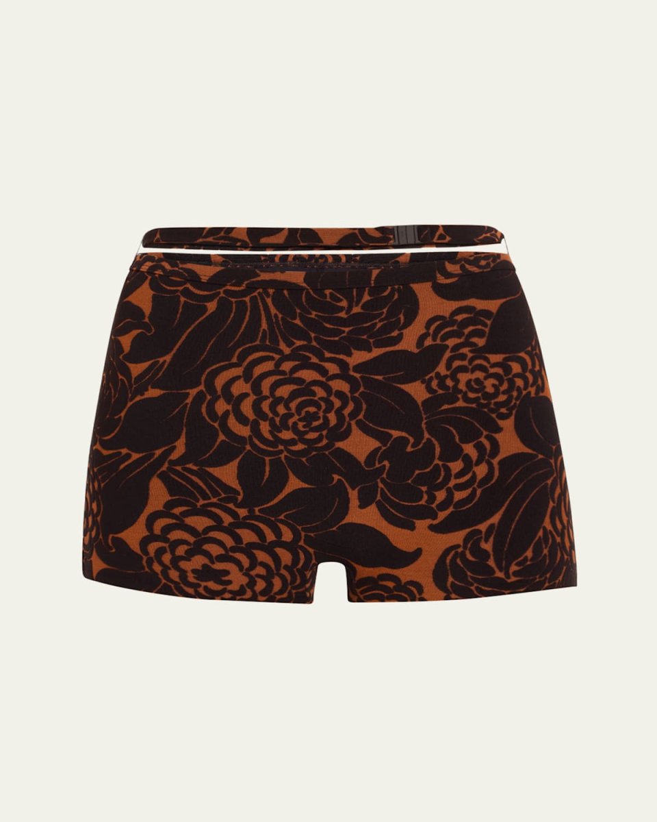 Sandflower Floral Dawn Swim Shorts